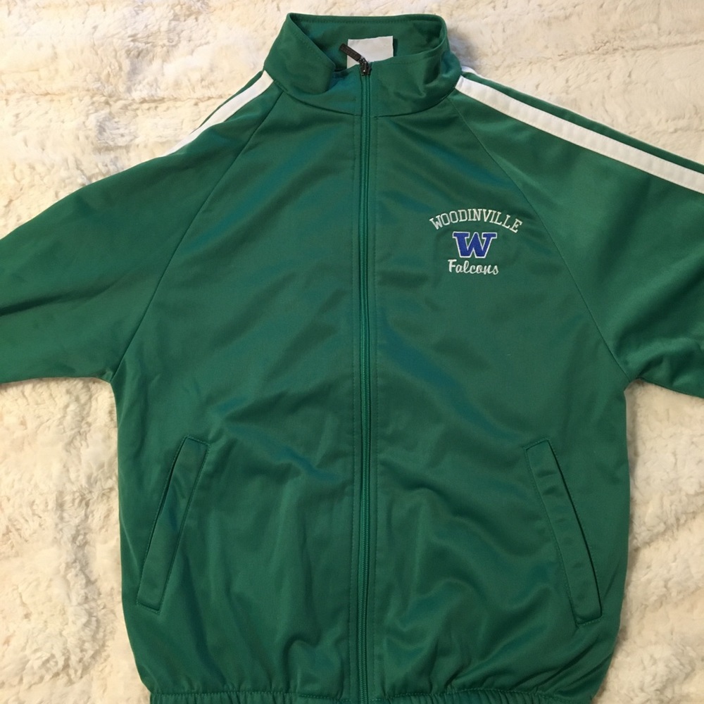 Vintage Washington Woodinville Falcons Sports Zip